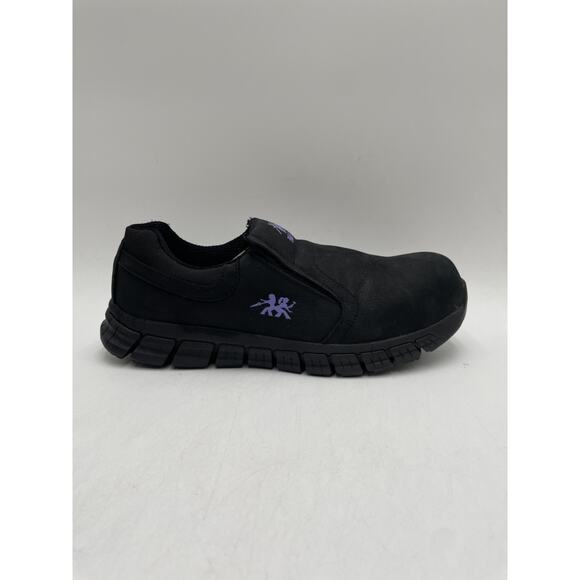 HOSS Mary Black MT23015 Women's NEW Composite-Toe Work Shoe Black US Size 10 W - Picture 4 of 11
